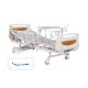ICU Manual Double Crank Medical Equipment Hospital Beds With 5 Inch Silent Caster