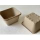 WaterProof Dry Press Moulded Fibre Packaging Fruit Containers 100% Recyclable