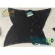 Black Men Garment Shoulder Padding With Polyester / Cotton / Glue