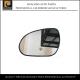 Direct Fit Auto Side Mirror Glass Replacement For 2007 Hyundai Elantra