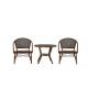 Garden Outdoor Patio Furniture Sets Woven Synthetic Rattan Wicker Dining Coffee Table Chair