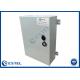 Weatherproof IP55 Outdoor Telecom Enclosure With Din Rail Made In Galvanized Steel