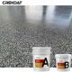 Odorless Water Resistant Epoxy Flake Coating Decorative Color Chips For Paint Garage Or Driveway Floor
