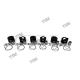 6PCS C18 Factory Outlet Piston With Rings For Caterpillar Good Quality Parts