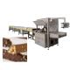 500 Kg/H Pure Chocolate Enrobing Equipment With Two Pumps 1200mm Width