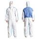 Anti Wrinkle Disposable Surgical Scrubs Polypropylene Coverall Low Linting