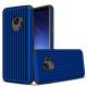 Anti - Slip Blue PU TPU Smartphone Protective Case Cover For Samsung Galaxy S9 S9+