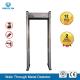 4.3 Inch Door Frame Metal Detector , 18 Zones Basic Walk Through Metal Detector