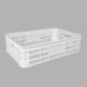 Food Grade Plastic Crate for Market Storage and Transport in 600x400x160mm Size