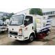 Howo White 4*2 Road Cleaning Truck With 1.5cbm Water And 4cbm Dust Tank