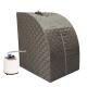 SMARTMAK Remot Control Indoor Portable Steam Sauna Tent With 2L Steamer