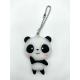 3D Soft Rubber Pvc Keychain , ODM Cartoon Character Keychains