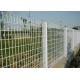 PVC coated or galvanized BRC welded mesh fence/ Roll Top fence panel