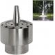 Stainless Steel Blossom 3 Tiers Water Fountain Jet  Nozzle Water Fountain Spray Heads