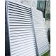 Powder Coating Aluminum Louvers Window Sound Insulation Adjustable Ventilation