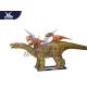 Life Size 3d Animated Dinosaur Model Decoration For Playground / City Center