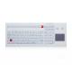105 Keys Industrial Membrane Keyboard With Integrated Numeric Keypad Russia Layout
