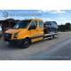 Volkswagen Yellow 3 Ton Platform Tow Truck Wrecker Euro 6 Double Cab