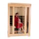 Hemlock Weight Loss 2 Person Radiant Infrared Sauna For Home Use