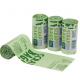 Plastic Biodegradable Garbage Bags / Compostable Trash Bags Roll