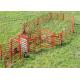 4 Rails Powder Coating 2.1mx1.6m Horse Fence Panels