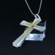 Fashion Top Trendy Stainless Steel Cross Necklace Pendant LPC447