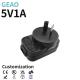 5v 1a Smart Usb Wall Charger Fast Charging With Auto Detect Technology