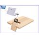 Solid Wood Credit Card Name Card 4GB Thumbdrive Disk Customized Printing