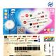 Rainbow Paper Anti Counterfeiting Label Currency Value Custom Security Label