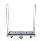 ISO Galvanised 1100mm Length Collapsible Roll Logistic Trolley