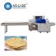 Automatic high speed flow food Arabic Lavash flat bread pita chapati flowpack packing machine