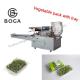 Horizontal Flow Wrap Packing Machine Frozen Fruit Leaf Vegetable Packing