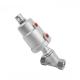 Control DN15 1/2 inch Stainless Steel Pneumatic Water Steam Control Angle Seat Valve