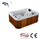 Acrylic Hot Massage Tub Balboa System , Outdoor Hot Tub Whirlpool For Garden