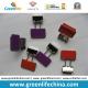 Colorful Rectangle Plastic Handle Binder Clips Ready for Company Logo