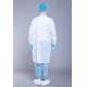 Medical Water Repellent 80gsm Disposable Lab Coats With Cuffs