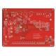 3OZ Thick Copper PCB Material / FR4 S1000 2 Layer Pcb Board Red Solder Mask