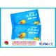 Single Piece Baby Wet Wipes , 55gsm 10PCS / Bag Water Baby Wipes No Fragrance