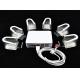 COMER Fashion design acrylic tablet security alarm stand with alarm controller and charging cables