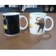 Gift customized Color Changing Ceramic Mug , magical temperature changing mugs