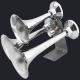 12/24V loud sound big train air horn  Three Trumpet Chrome Air Horn  (HS-1033C)