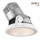 30W Hotel LED Adjustable Downlight for Indoor Lighting COB IP20 Dia.186 xH191mm