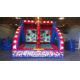 Pvc Inflatable Sports Games Carnival First Down Football Toss Game For Kids And Adult