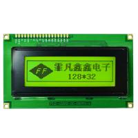 Monochrome Dot Matrix Graphic LCM 110*65mm Yellow Green Film Positive Display