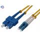3.0mm 3m Fiber Optic Patch Cord CE Mode Conditioning Low Insertion Loss