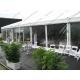 Luxury Decoration PVC Party Tent Transparent Sidewalls White For Outdoor Hotel Event
