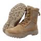 Desert Breathable Military Leather Boots PU Turn Over EVA Rubber Outsole