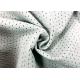 280GSM Stretchy 72% Polyester Thick Mesh Fabric For Shoes Light Mint Color