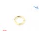 Fashion Style Purse Rings Hardware , 19mm Inner Size Metal O Rings For Handbags
