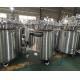 Mirror Polishing Softgel Medicine Storage Tanks 50-600L Cylindrical Shape